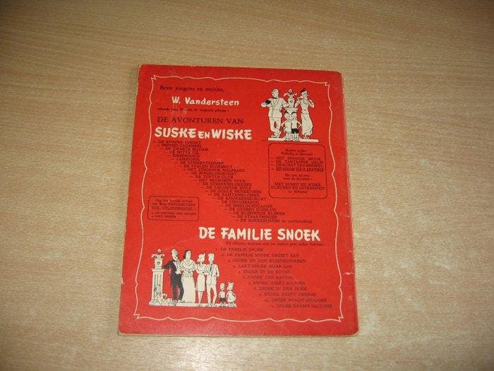 Suske en Wiske RV-25 - De straatridder - 1 Album - Eerste, Boeken, Stripverhalen