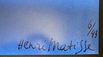 Henri Matisse (1869-1954) - La Chute dIcare, 1943”. -, Antiek en Kunst