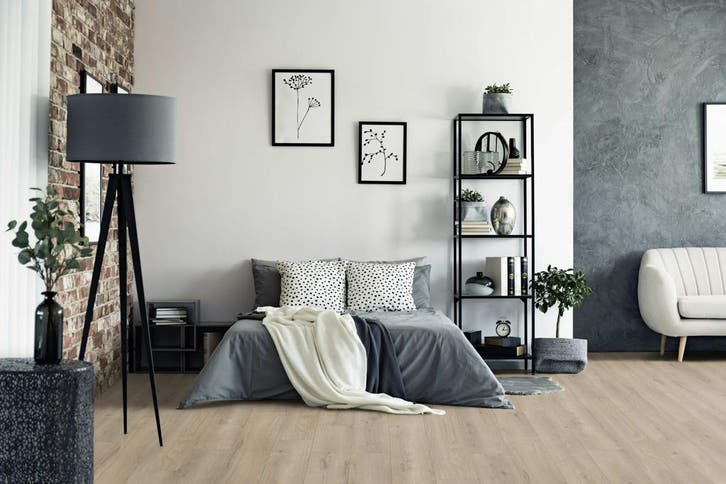 Classen 5234 laminaat Eiken grijs 190x1200, Doe-het-zelf en Bouw, Vloerdelen en Plavuizen, Ophalen of Verzenden