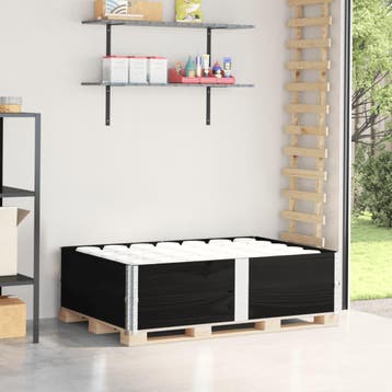 vidaXL Palletopzetranden 2 st 150x100 cm massief grenenhout, Verzenden