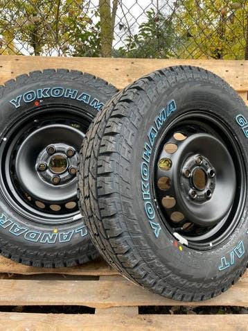 All terrain wielen Crafter en MAN TGE - Yokohama Geolandar A, Autos : Pièces & Accessoires, Ophalen of Verzenden, Banden en Velgen