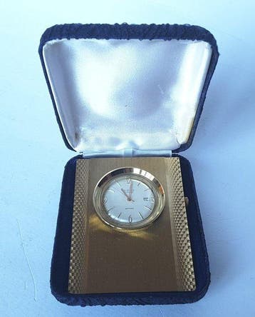 Bureauklok - SOLO 17 Jewels Condizioni NOS (New Old Stock)