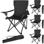 tectake Kampeerstoelen Gil - Set van 4, Caravans en Kamperen, Kampeeraccessoires, Verzenden, Nieuw