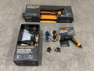 Veiling - Fiskars tuinbewatering set 9-delig, Tuin en Terras, Nieuw