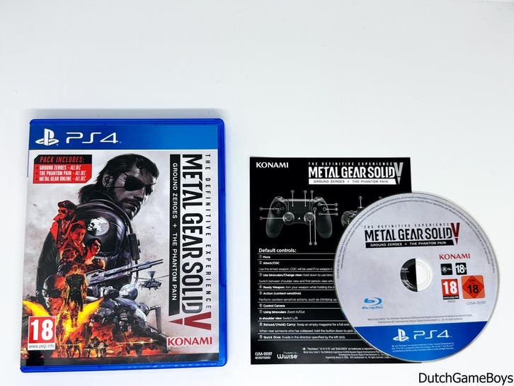 Playstation 4 / PS4 - Metal Gear Solid V - Definitive - Grou, Games en Spelcomputers, Games | Sony PlayStation 4, Gebruikt, Verzenden