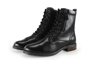 5th Avenue Veterboots in maat 41 Zwart, Kleding | Dames, Verzenden, Zwart, Overige typen, Zo goed als nieuw