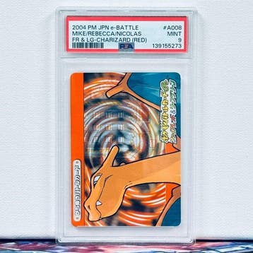 Pokémon Graded card - CHARIZARD MIKE/REBECCA/NICOLAS #A008 -, Nieuw