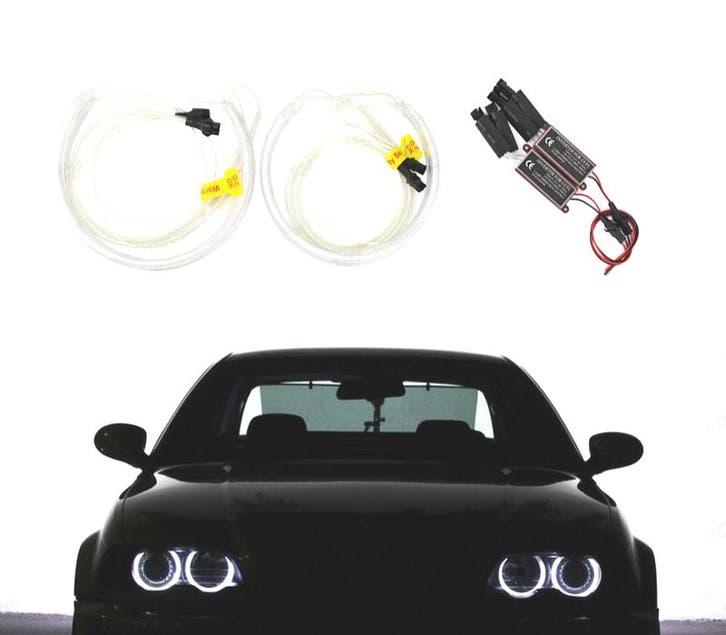 KIT ANNEAUX LUMINEUX ANGEL EYES CCFL BMW E46 E36 E39, Auto-onderdelen, Verlichting, Verzenden