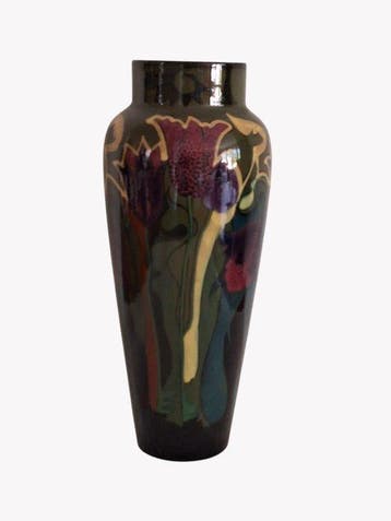 Vaas - Aardewerk - Art Nouveau Gouda-vaas