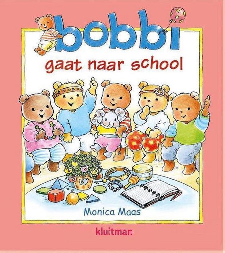 Leesboek - Bobbie gaat naar School 9789020657388 Monica Maas, Boeken, Kinderboeken | Kleuters, Zo goed als nieuw, Verzenden