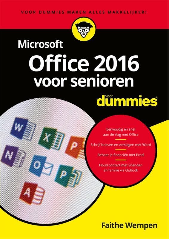 Microsoft Office 2016 voor senioren voor Dummies / Voor, Livres, Informatique & Ordinateur, Envoi