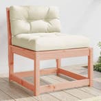 vidaXL Tuinbank met kussens massief douglashout, Tuin en Terras, Tuinsets en Loungesets, Verzenden, Nieuw