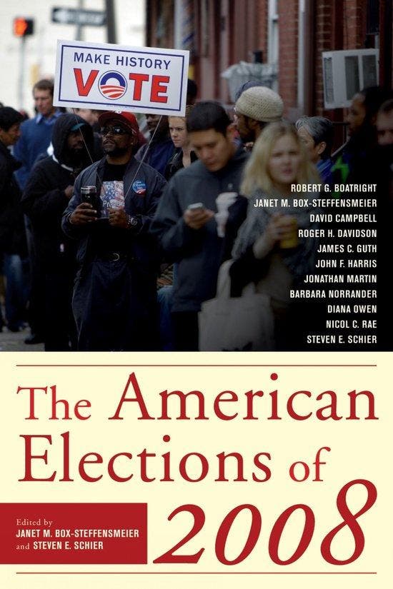 The American Elections of 2008 9780742548329, Boeken, Taal | Engels, Zo goed als nieuw, Verzenden