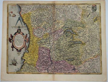 Italië - Milaan; Ortelius - Dvcatvs Mediolanensis......... -, Nieuw