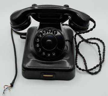 Téléphone analogique - Bakélite - Téléphone Siemens W48