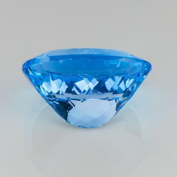 Zonder minimumprijs - 1 pcs Blauw Topaas - 62.24 ct -, Nieuw