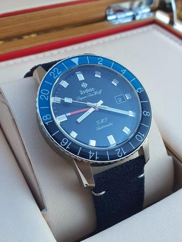 Zodiac - Super Sea Wolf Gmt - ZO9413 - Homme -