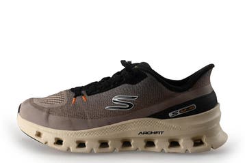 Skechers Sneakers in maat 39½ Bruin, Kleding | Heren, Schoenen, Bruin, Verzenden, Zo goed als nieuw, Skechers