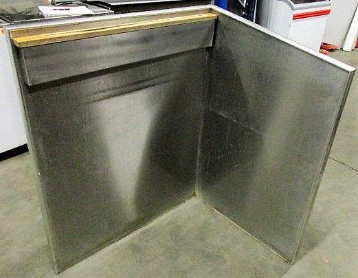 RVS Scheidingswand met messenhouder 88cm, Zakelijke goederen, Horeca | Keukenapparatuur
