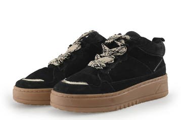 Manfield Sneakers in maat 40 Zwart, Verzenden, Sneakers