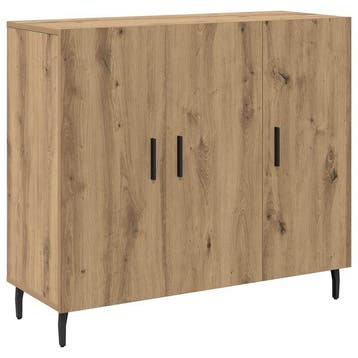 Buffet bas chene 90x80cm - Retour client -40% (dressoir), Verzenden, Nieuw