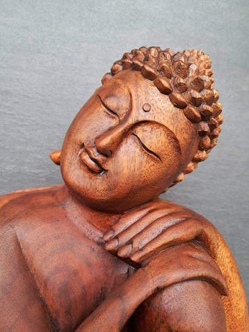 Bouddha zen/fait main - Beeld - Buddha - Indonesië (Zonder