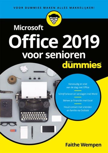 Microsoft Office 2019 voor senioren voor dummies, Boeken, Verzenden, Zo goed als nieuw, Faithe Wempen