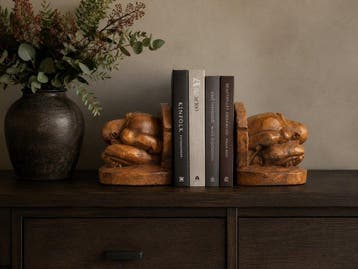 Boekensteunen - Hout - Boekensteunen yogiman