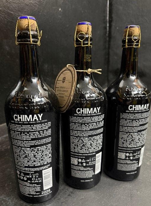 Chimay - Grande Réserve Gefermenteerd in Barriques 2021,, Verzamelen, Wijnen