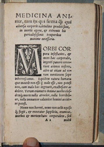 Urbanus Rhegius - Medicina Animae Per D. Vrra. Regivm - 1537