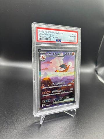 Pokémon - 1 Graded card - Charizard ex 201 Alternate art -, Nieuw