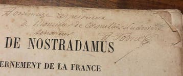 Torné-Chavigny (abbé H.). - Influence de Nostradamus dans le