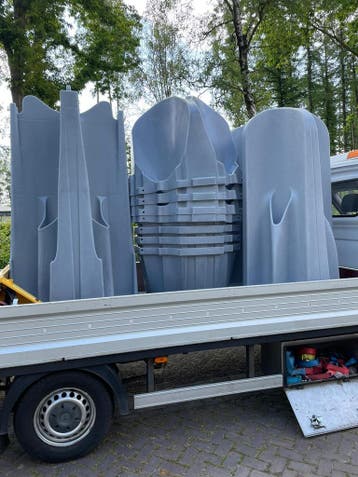 Nieuw! Plaszuil, plaskruis, mobiel urinoir, pinkelpaal kopen, Bricolage & Construction, Verzenden, Overige typen