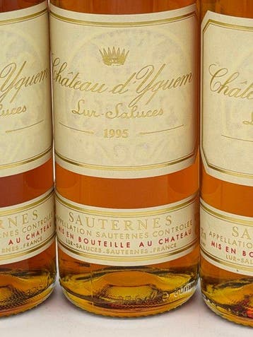 1995 Chateau dYquem - Sauternes 1er Cru Supérieur - 6 Demi