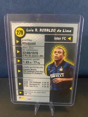 1998/99 DS France Foot rare Gold Card 279 - 1 Card - Mint, Nieuw