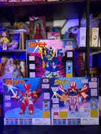 Figuur - lotto di robot vintage in stile anime giapponese