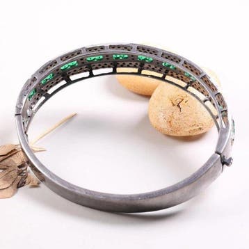 Zonder minimumprijs - Armband Elegante Vintage Art Deco-ring, Nieuw