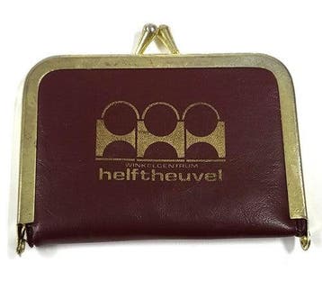 Vintage kisslock-naaisetje met reclame van Helftheuvel, Collections, Verzenden