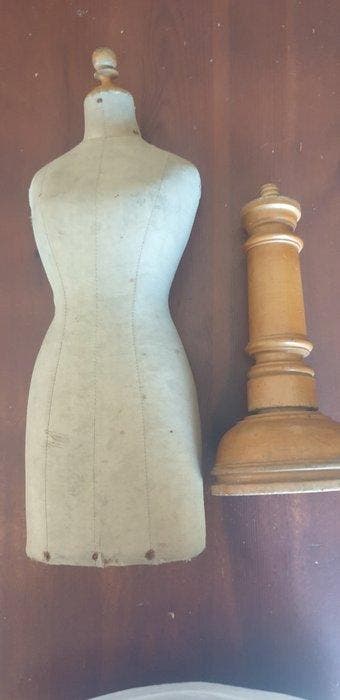 Altro - Mannequin - Manichino vintage da sarto - Hout