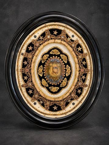 Reliekhouder - Hout - 1850-1900 - Relieken van het Heilige, Antiquités & Art