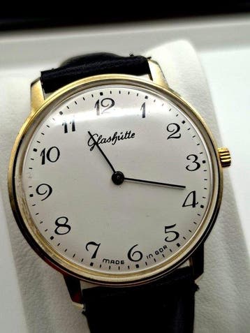 GUB Glashütte - Sans prix de réserve - Homme - 1970-1979, Handtassen en Accessoires, Horloges | Heren, Nieuw