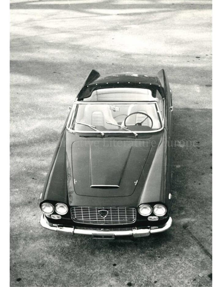 1962 LANCIA FLAMINIA CABRIOLET TOURING PERSFOTO, Livres, Autos | Brochures & Magazines