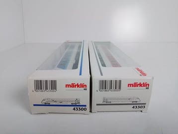 Märklin H0 - 43300/43303 - Treinset (2) - 2 x, Nieuw