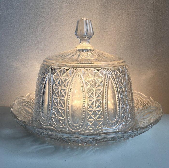 Val Saint Lambert - Plat de service - Rare modèle Mistral, Antiquités & Art, Art | Objets design