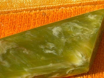 Art Déco-zegel van massief zilver en goudvermeil (vermeil)