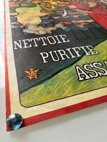 NO RESERVE - Vintage Art Nouveau Poster - 40x60 (vintage