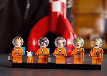 Lego Ideas - Tintin - Fusée Moon Rocket (1283 pièces)