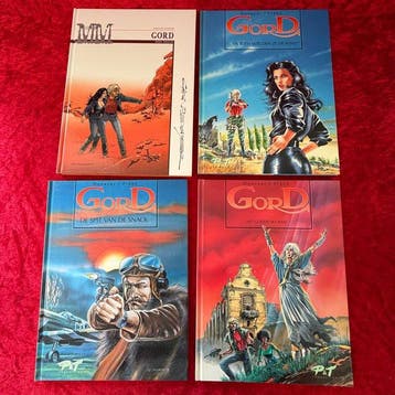 Gord 1 t/m 3 - Complete reeks HC / Rode Sneeuw Millennium MM