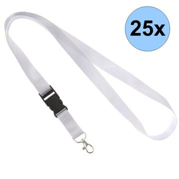 Fako Bijoux - Keycord Classic - Lanyard - Sleutelkoord -, Verzenden