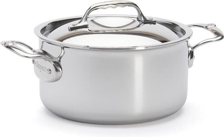 De Buyer Affinity Braadpan met Deksel - Ø 20cm - Rvs, Maison & Meubles, Cuisine | Ustensiles de cuisine, Envoi